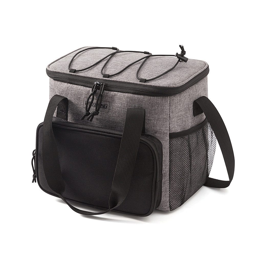 Blusmart Kühltasche Tragbare Thermo-Lunchtasche mit Schultergurt & Mehrere Fächer, 13 l, Für Picknicks, Grillen, Strand, Büro und andere Aktivitäten