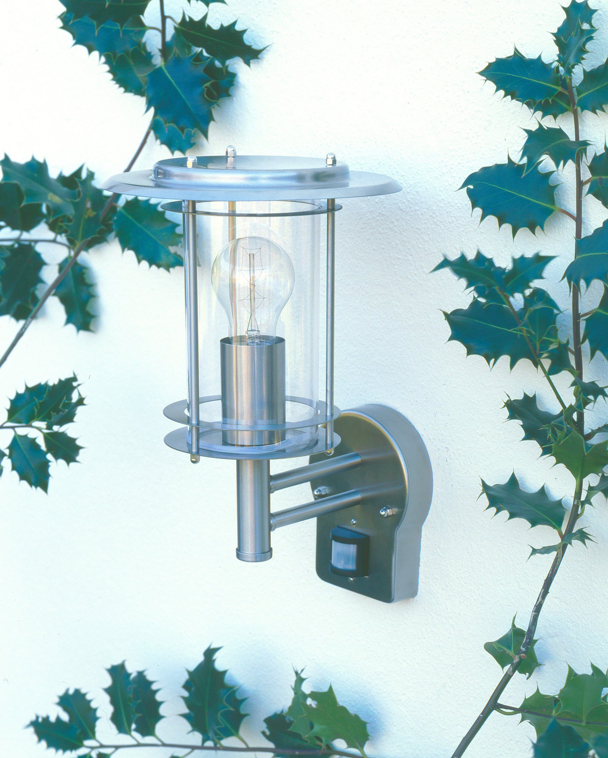 Brilliant Außen-Wandlampe York Edelstahloptik 31,2 cm x 17 cm günstig online kaufen