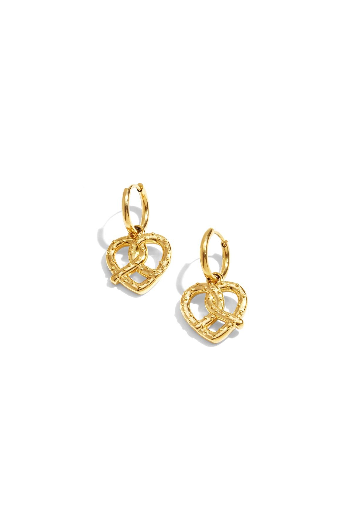 Cala Rose Paar Creolen PRETZEL LOVE