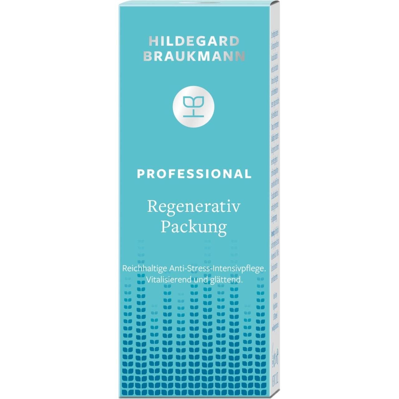 Hildegard Braukmann Gesichtsmaske Professional Plus Regenerativ Packung, Hochleistungskonzentrat für feuchtigkeitsarme, tro