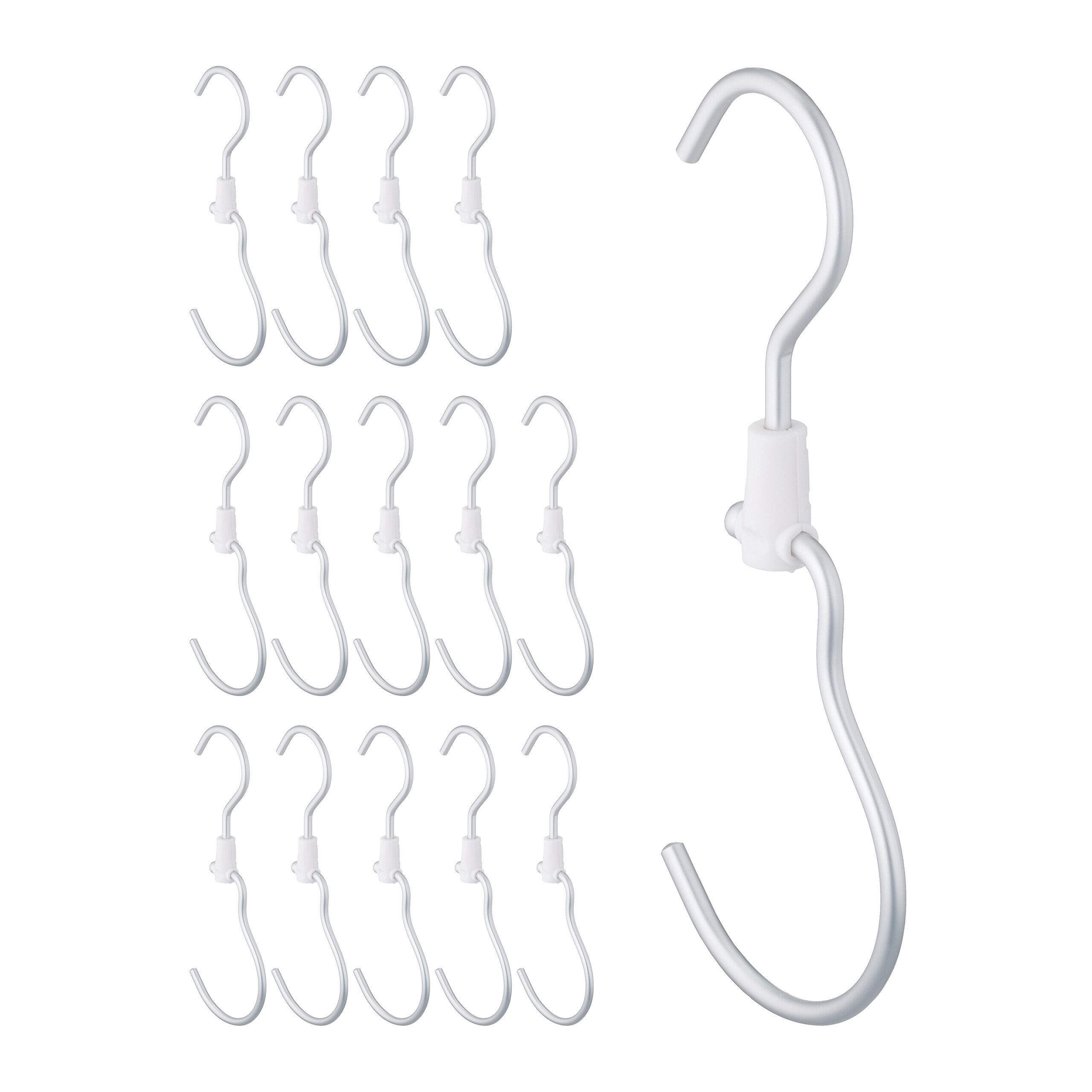 Kleiderhaken 15er Set Haken für Kleiderstange