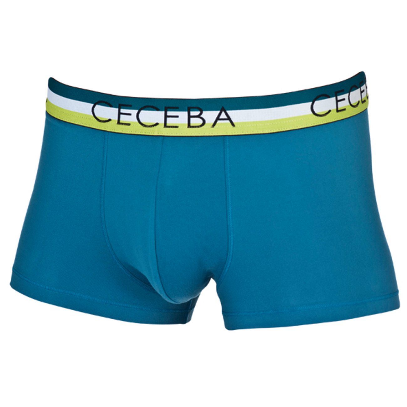 CECEBA Boxershorts Herren Pants (1-St) Bund Logo türkis