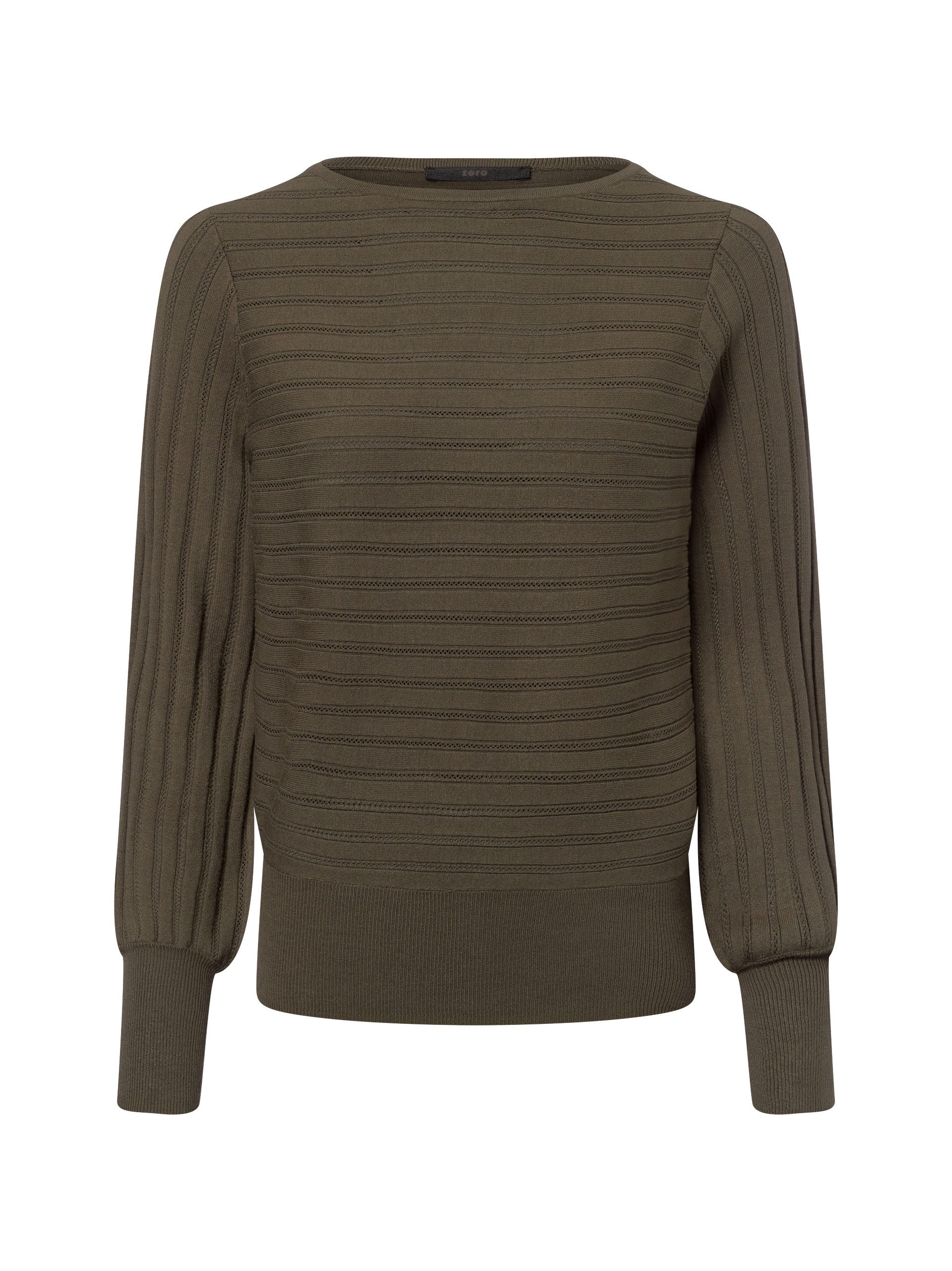 Zero Strickjacke "zero Cardigan mit Knöpfen", Knopfleiste günstig online kaufen