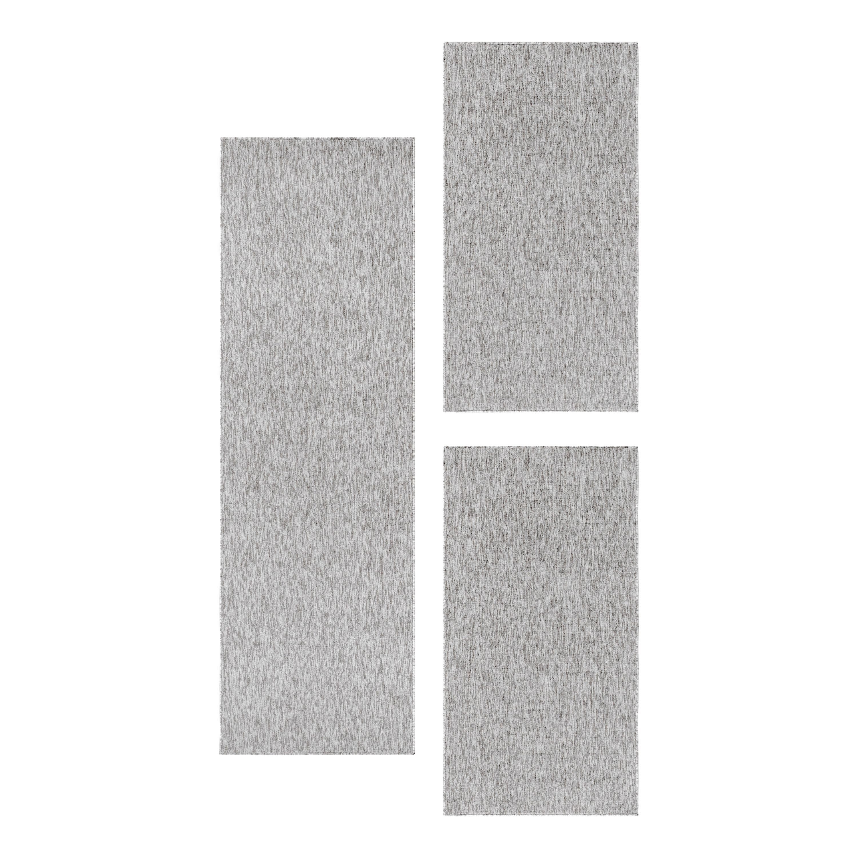 Carpettex Kurzflor-Bettumrandung Unicolor - Einfarbig, Höhe 7 mm, (Bett-Set günstig online kaufen