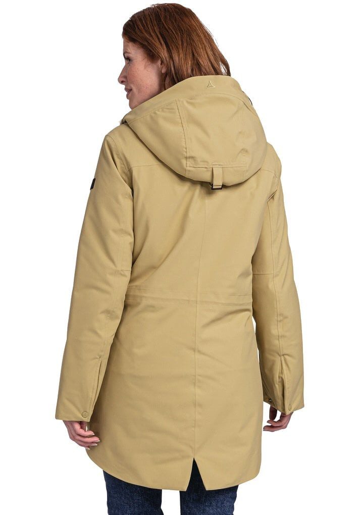 Schöffel Parka Rotterdam (wasser- und winddicht) beige Damen günstig online kaufen