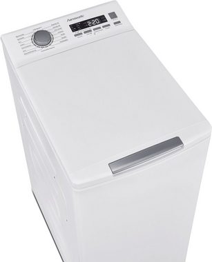 Hanseatic Waschmaschine Toplader HTW612D, 6 kg, 1200 U/min, Mengenautomatik, Überlaufschutzsystem