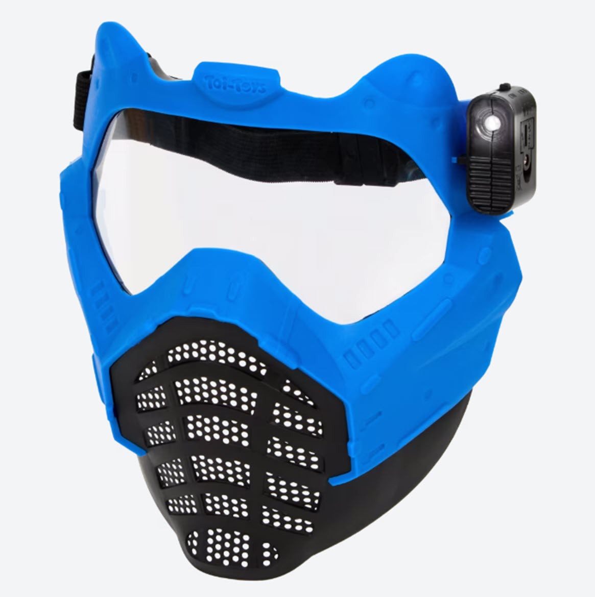 Spectrum Verkleidungsmaske Dartgewehrmaske mit LED-Licht Foam Strike Mask
