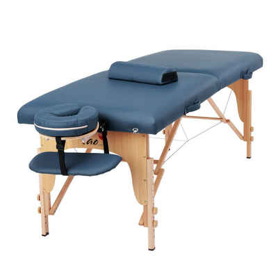 Welltouch Massageliege Massageliege RELAX PLUS Paket blau