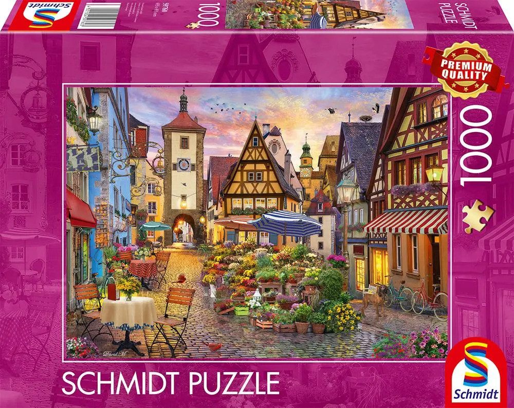 Schmidt Spiele Puzzle Romantisches Bayern, Rothenburg günstig online kaufen