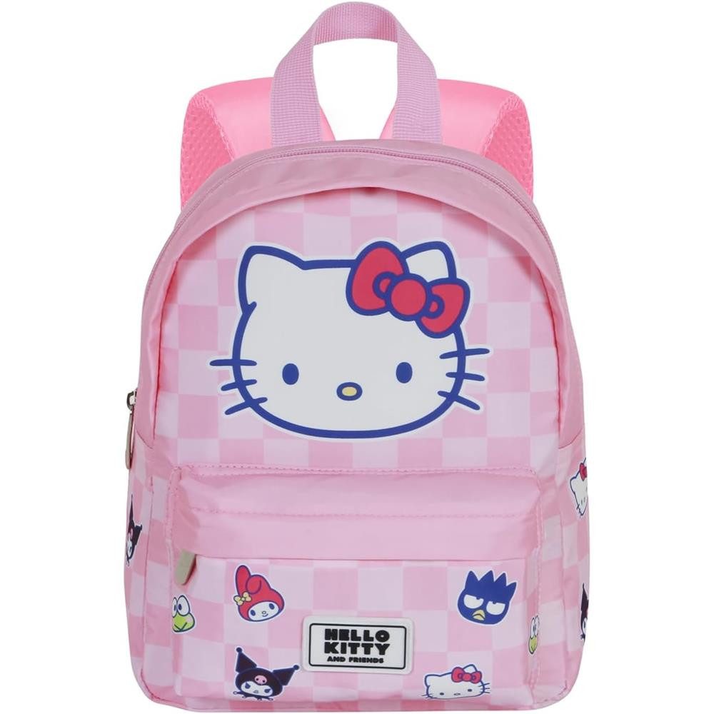 Karactermania Kinderrucksack Sanrio Hello Kitty Vorschulrucksack Kindergartenrucksack, gepolsterte Träger