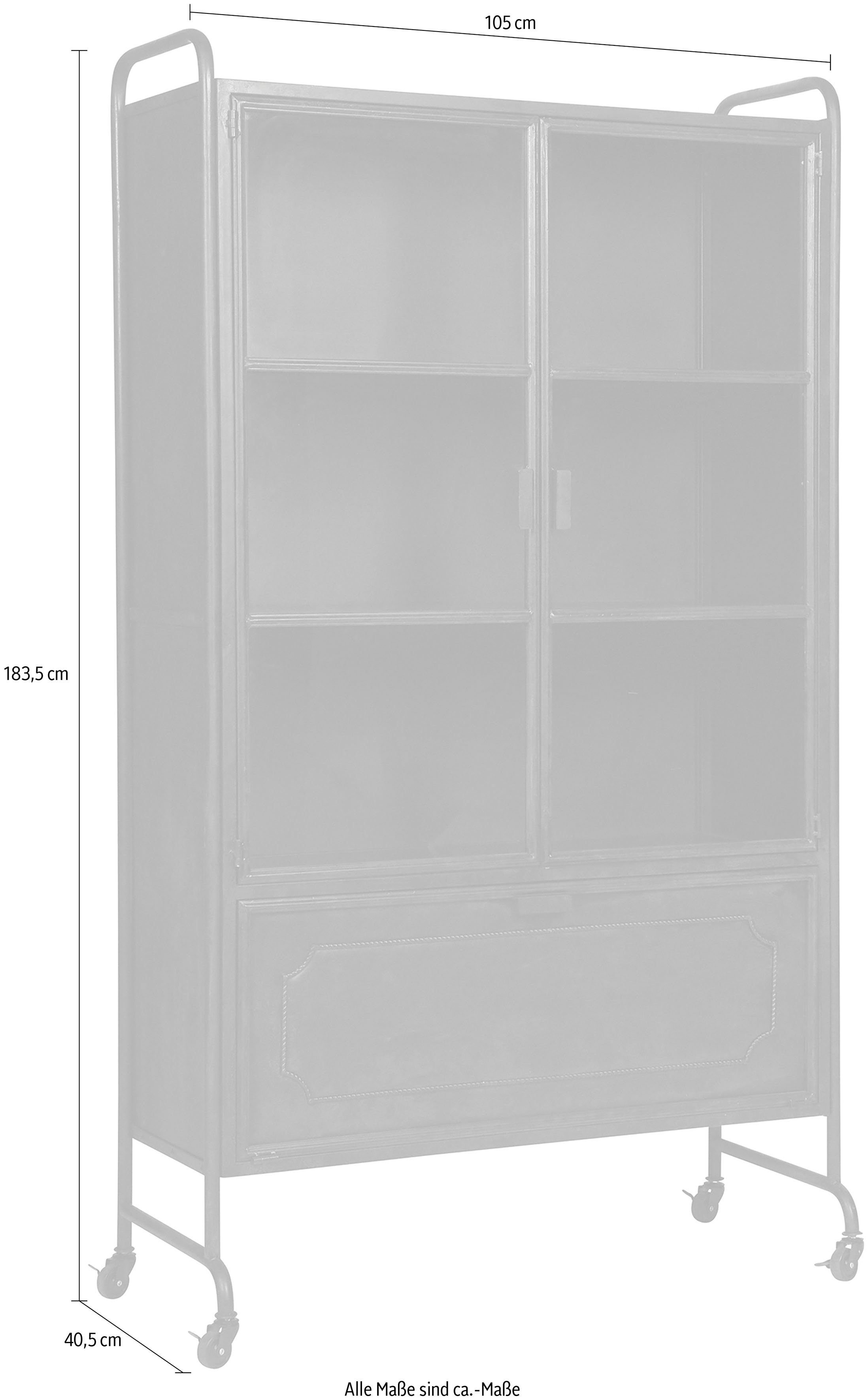 Steel Garderobenschrank BePureHome