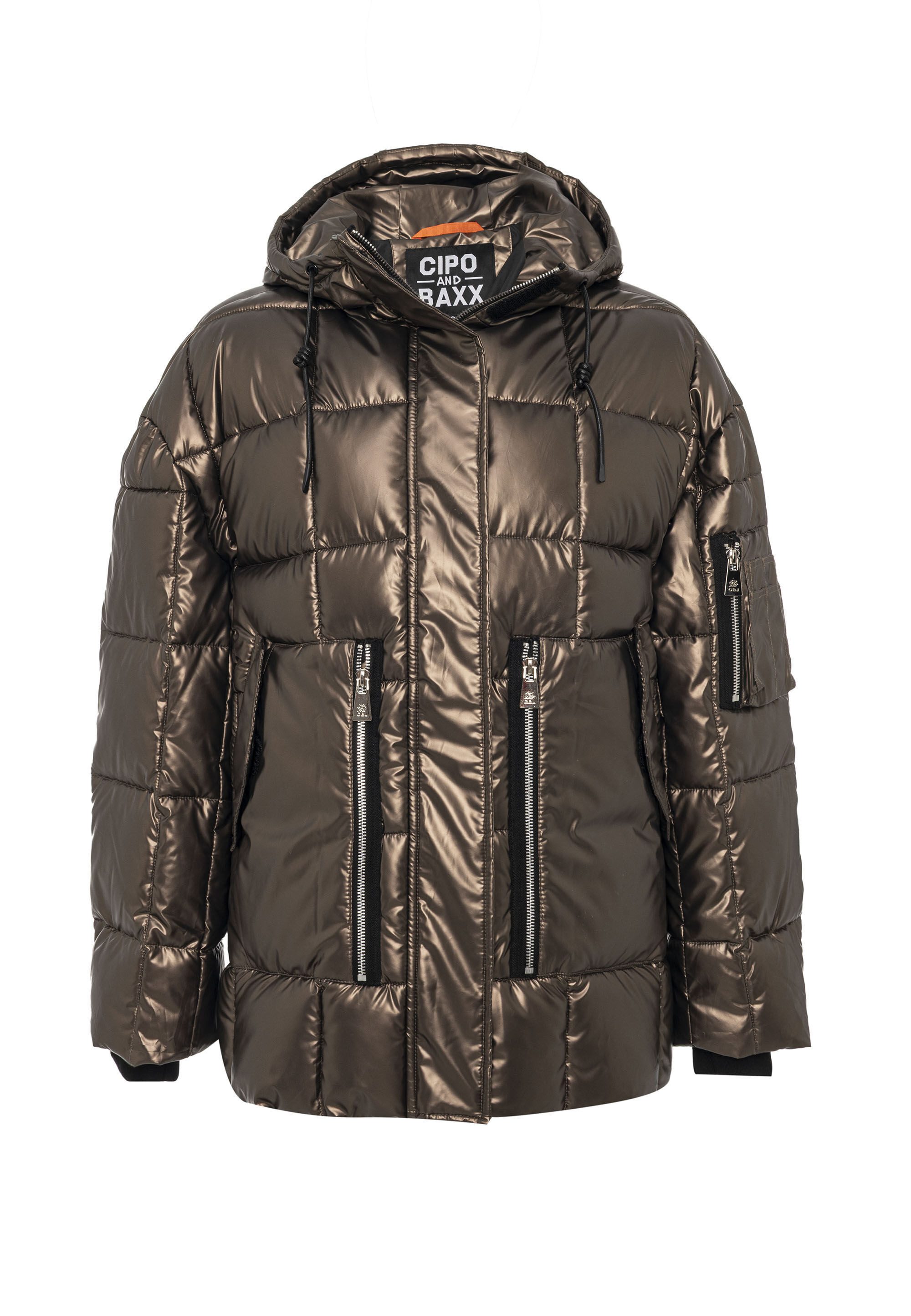 Cipo & Baxx Winterjacke WM142 Stilvoller Schutz für kalte Tage
