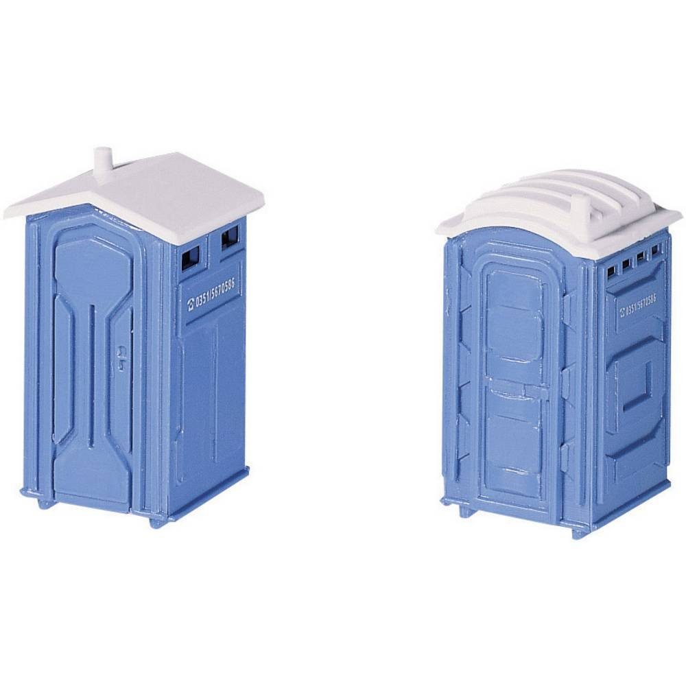 Modelleisenbahn-Fertiggelände H0 Mobiltoiletten
