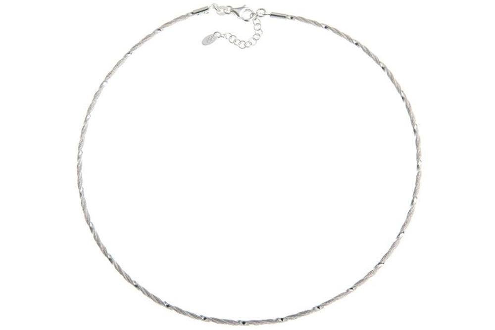 Silberkettenstore Halsreif Fashion-Omegahalsreifen 2mm - 925 Silber