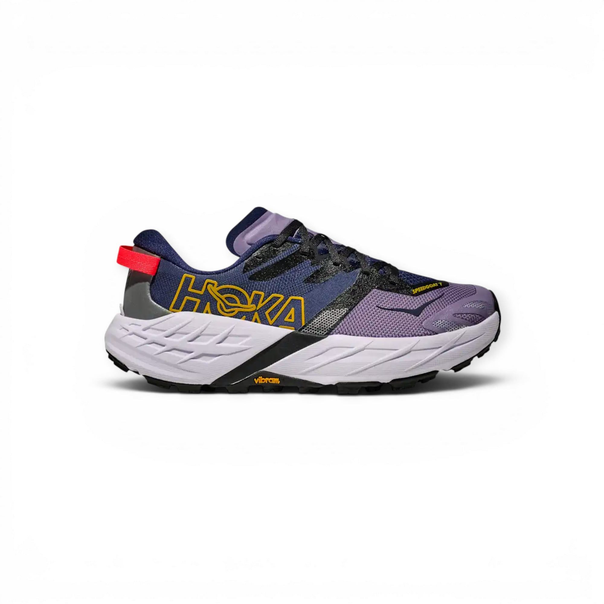 Hoka One One Speedgoat 7 violett/dunkelblau Damen Laufschuh