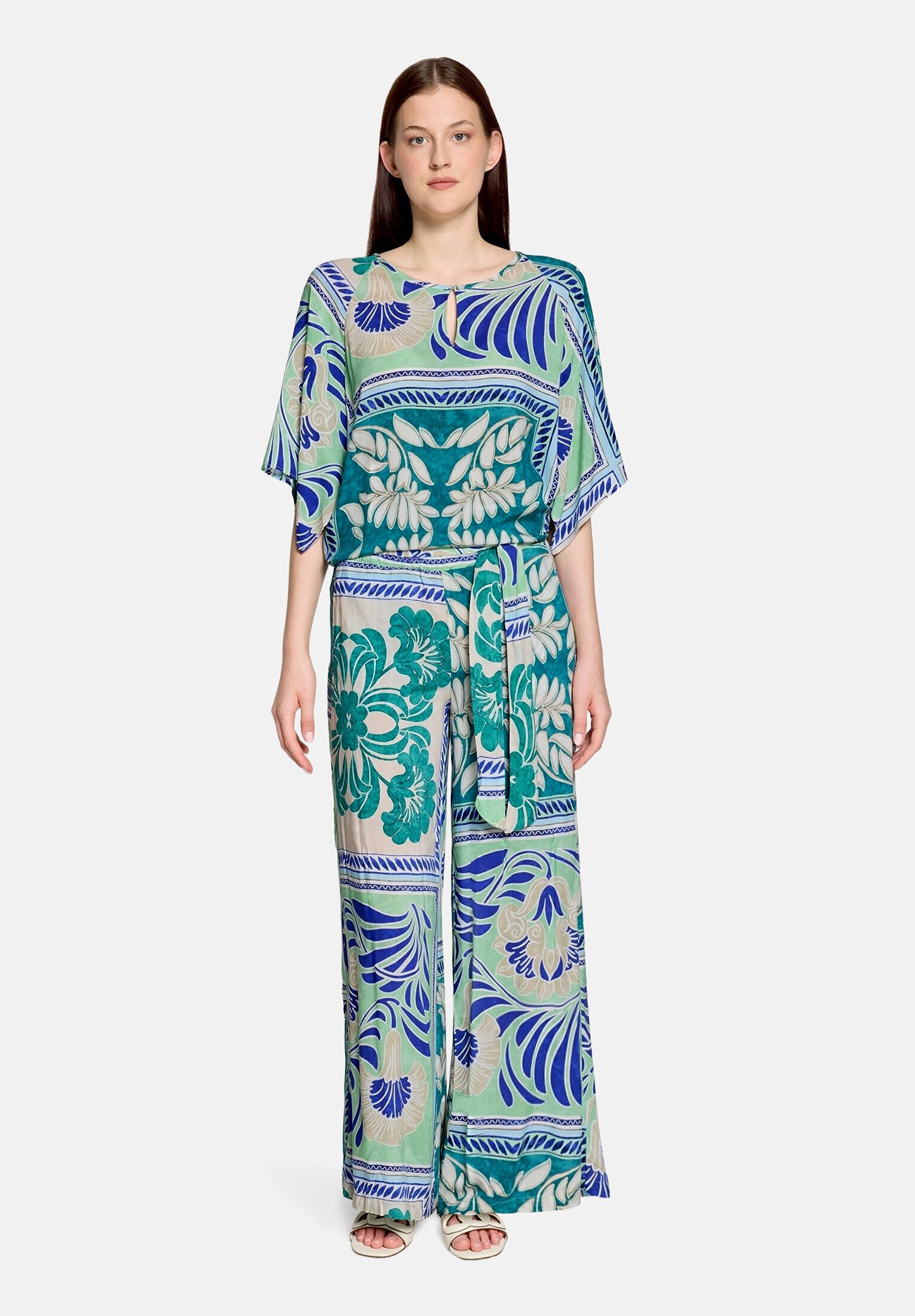 Cartoon Schlupfbluse Damen mit Muster