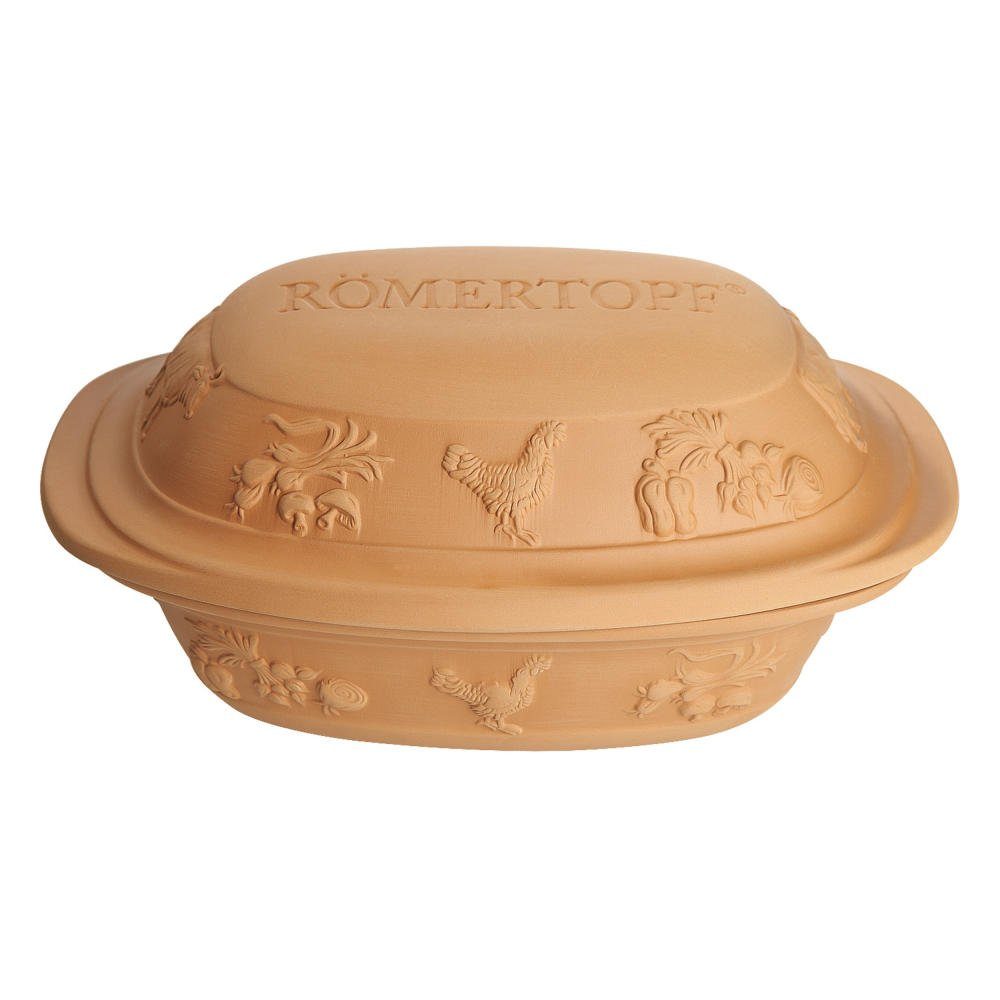 RÖMERTOPF Römertopf Rustico 4 L, Ton