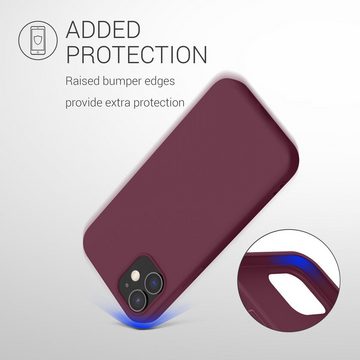 kwmobile Handyhülle Hülle für Apple iPhone 12 / 12 Pro, Hülle Silikon - Soft Handyhülle - Handy Case Cover