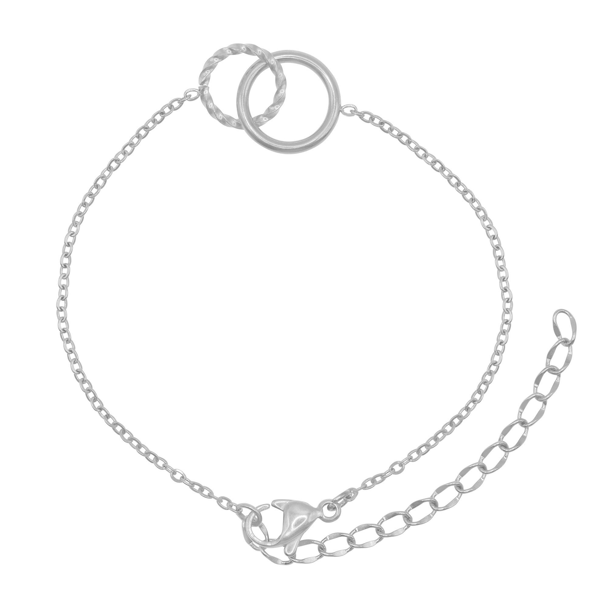 Aylin inkl. Frauen Geschenkverpackung), (Armband, Armband Armband für poliert silberfarben Heideman