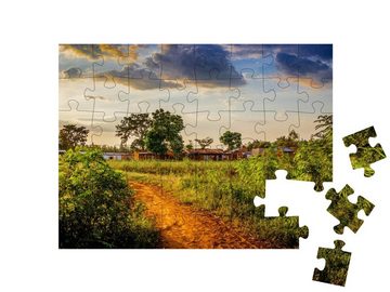 puzzleYOU Puzzle Mount-Elgon-Nationalpark in Uganda, 48 Puzzleteile, puzzleYOU-Kollektionen Uganda
