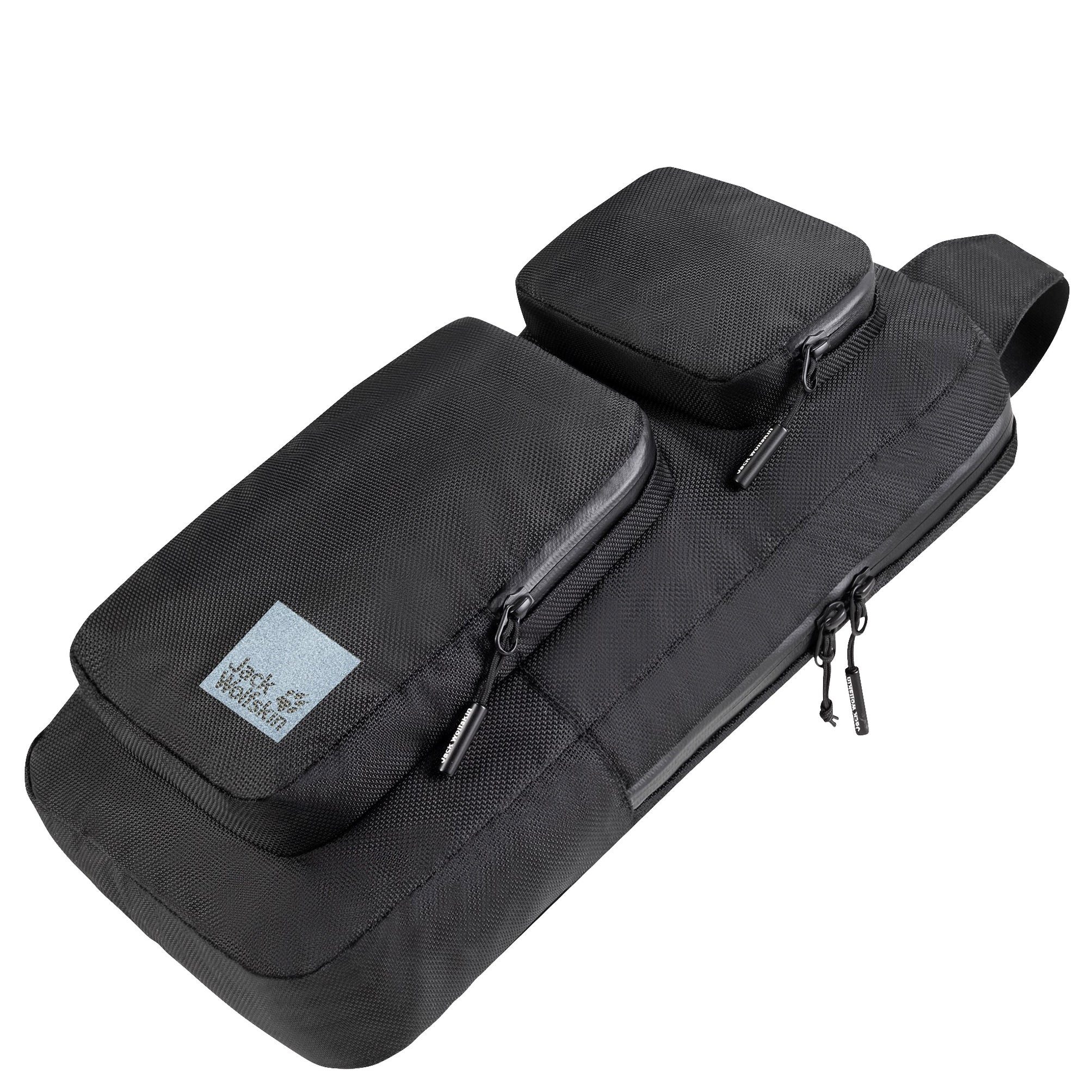 Jack Wolfskin Umhängetasche Lyon Cross Over - Umhängetasche 40 cm (ultra black)