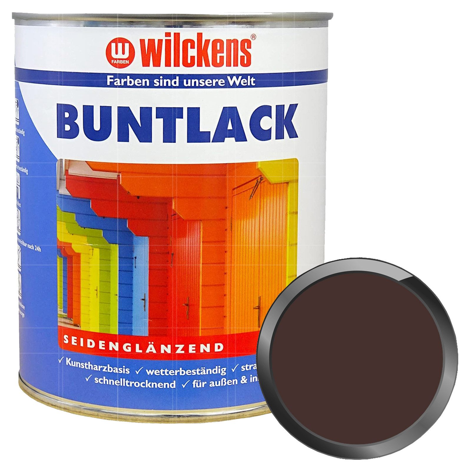 Wilckens Farben Lack Buntlack seidenglänzend - 0.375 Liter