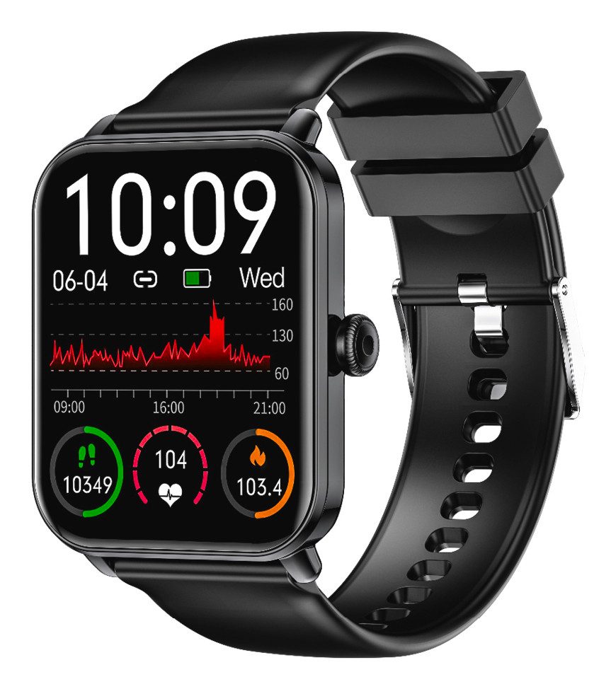 AGM by Beafon Smart Watch 102 Smartwatch (4,64 cm/1,83 Zoll)