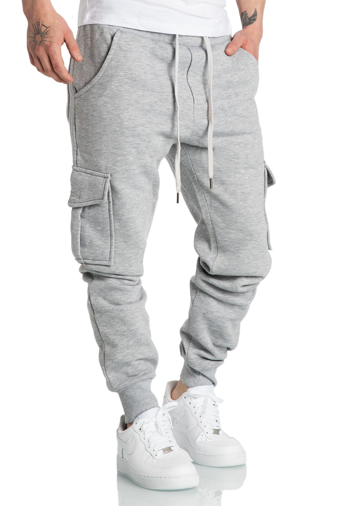 REPUBLIX Cargohose JOHN Herren Sweatpants Jogginghose Trainingshose