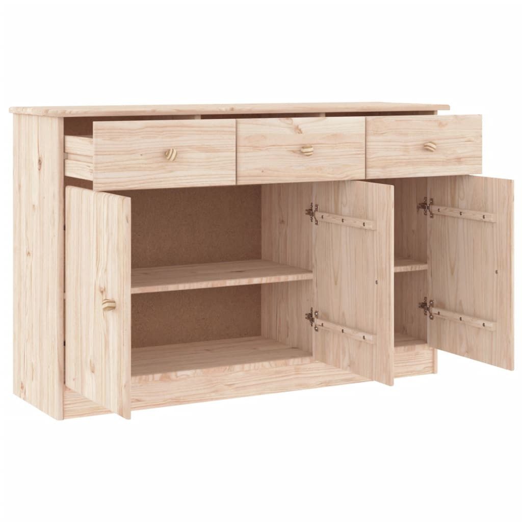 vidaXL Sideboard Sideboard ALTA 112x35x73 cm Massivholz Kiefer (1 St) günstig online kaufen