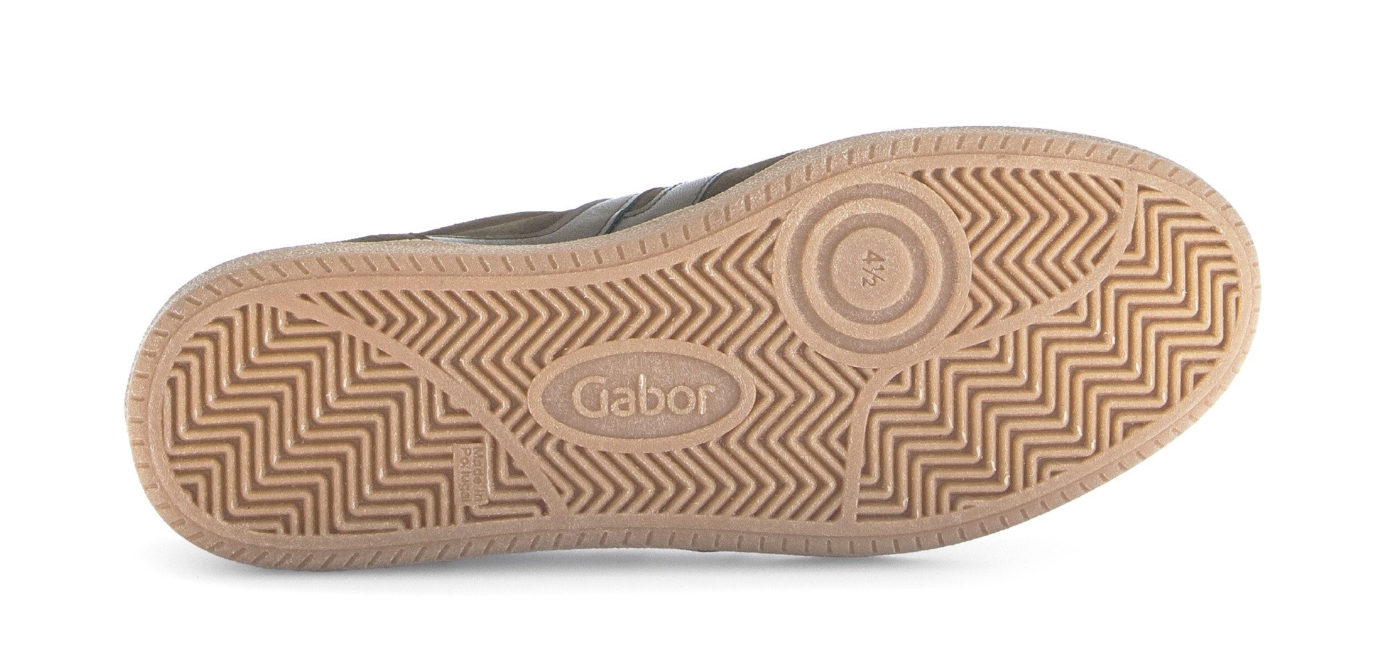 Gabor Sneaker Freizeitschuh, Halbschuh, Schnürschuh mit gepolstertem Schaftrand