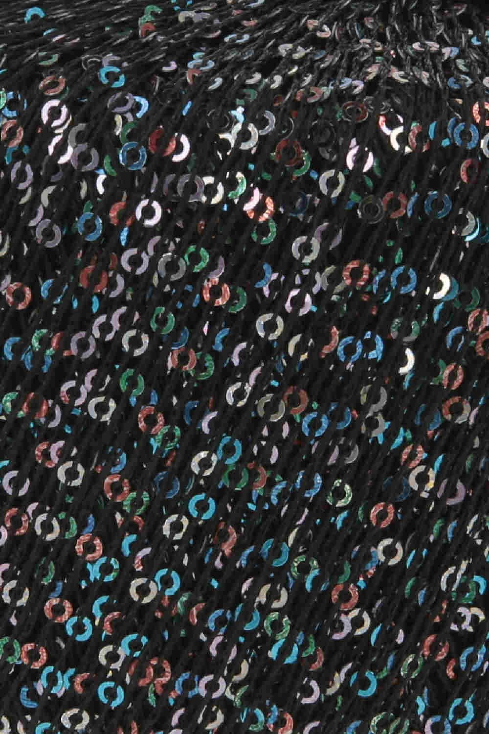 LANG YARNS PAILLETTES Häkelwolle, 112 m (25 Gramm), glänzendes Effektgarn mit Pailletten von Lang Yarns