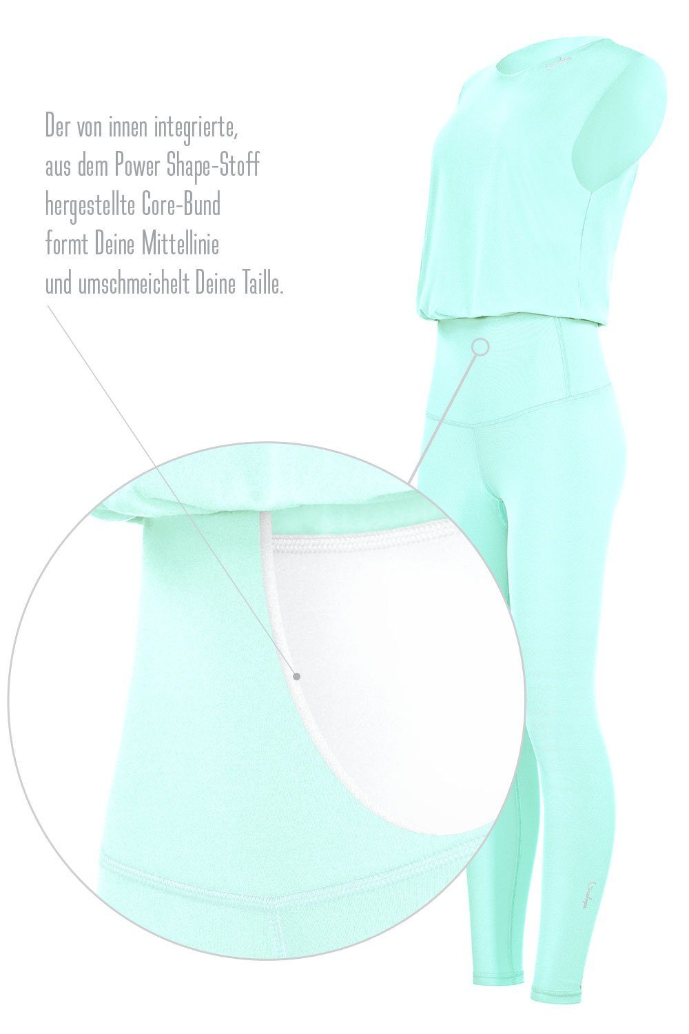 Functional delicate Jumpsuit Winshape JS102LSC Comfort mint