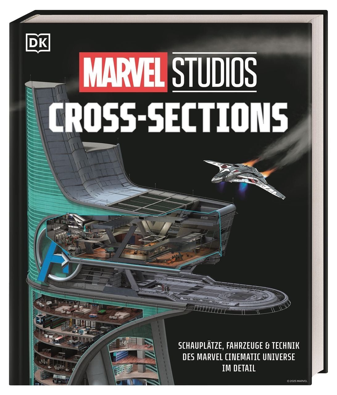 Marvel Studios Cross-Sections Schauplätze, Fahrzeuge & Technik des Mar / Liz Marsham, Schauplätze, Fahrzeuge & Technik des Marvel Cinematic Universe im Detail. Mit exklusiven Querschnitten und Einblicken
