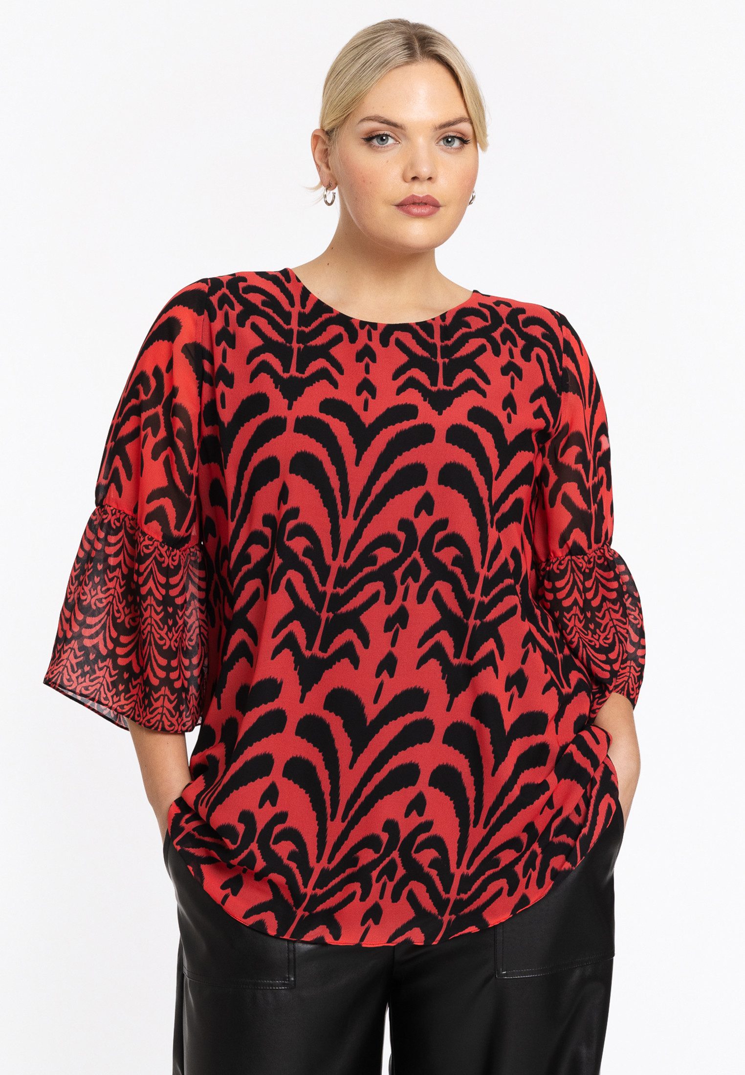 YOEK Tunika Damen Tunika mit Druck günstig online kaufen