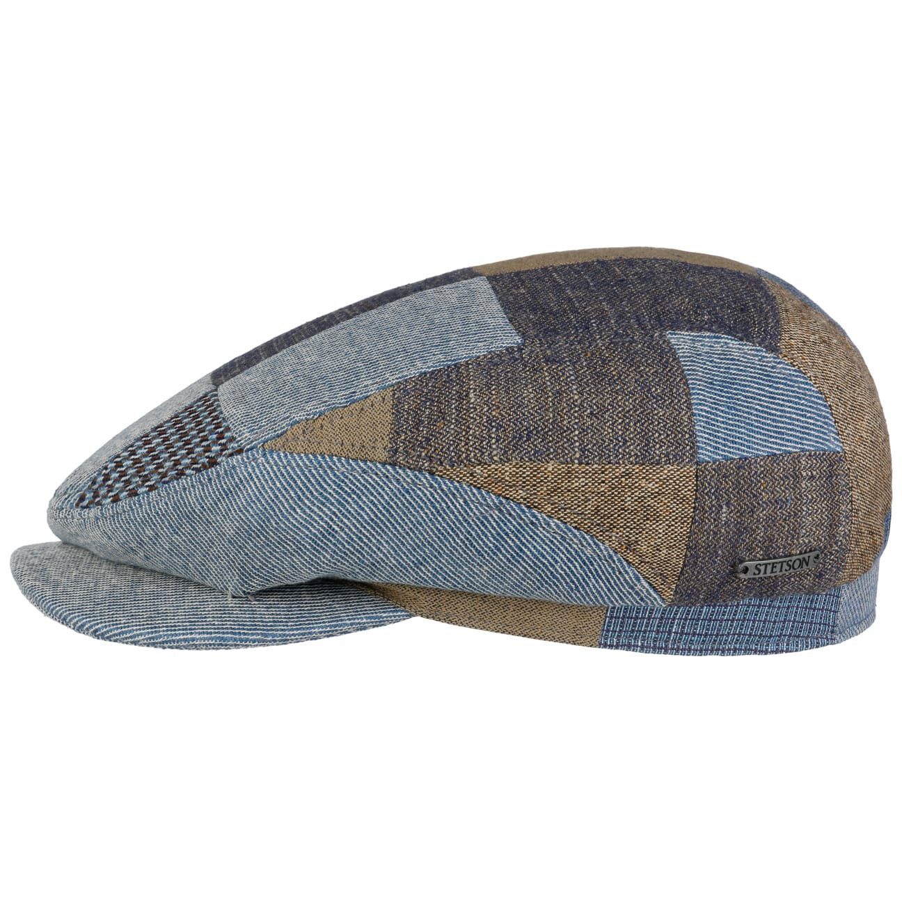 Stetson Flat Cap (1-St) Schirmmütze mit Schirm, Made in the EU