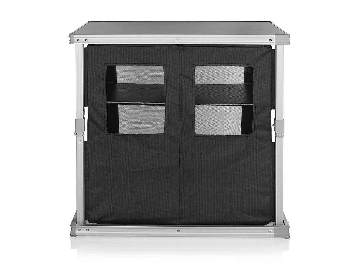 stabile faltbar für Klappschrank Küche Stoffschrank Campart mobile Camper Küchen-Box aussen