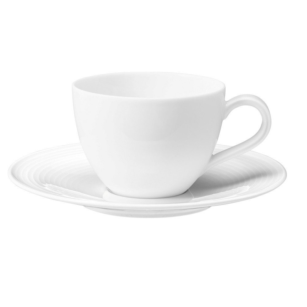 Seltmann Weiden Untertasse Seltmann Weiden Beat weiß Kombi-Untere groß 16,5 cm