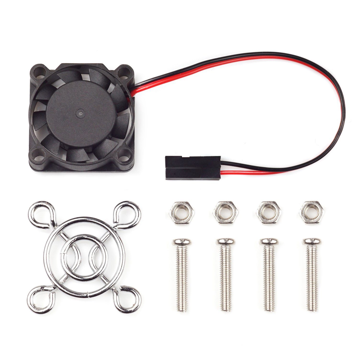 Computer-Kühler Lüfter 25x25x7mm 5V DC mit Dupont Steckverbinder