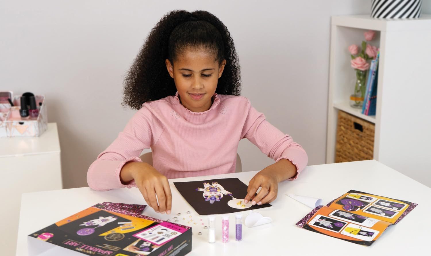 Lena® Spiel LENA Sparkle Art Unicorn Glitzerset