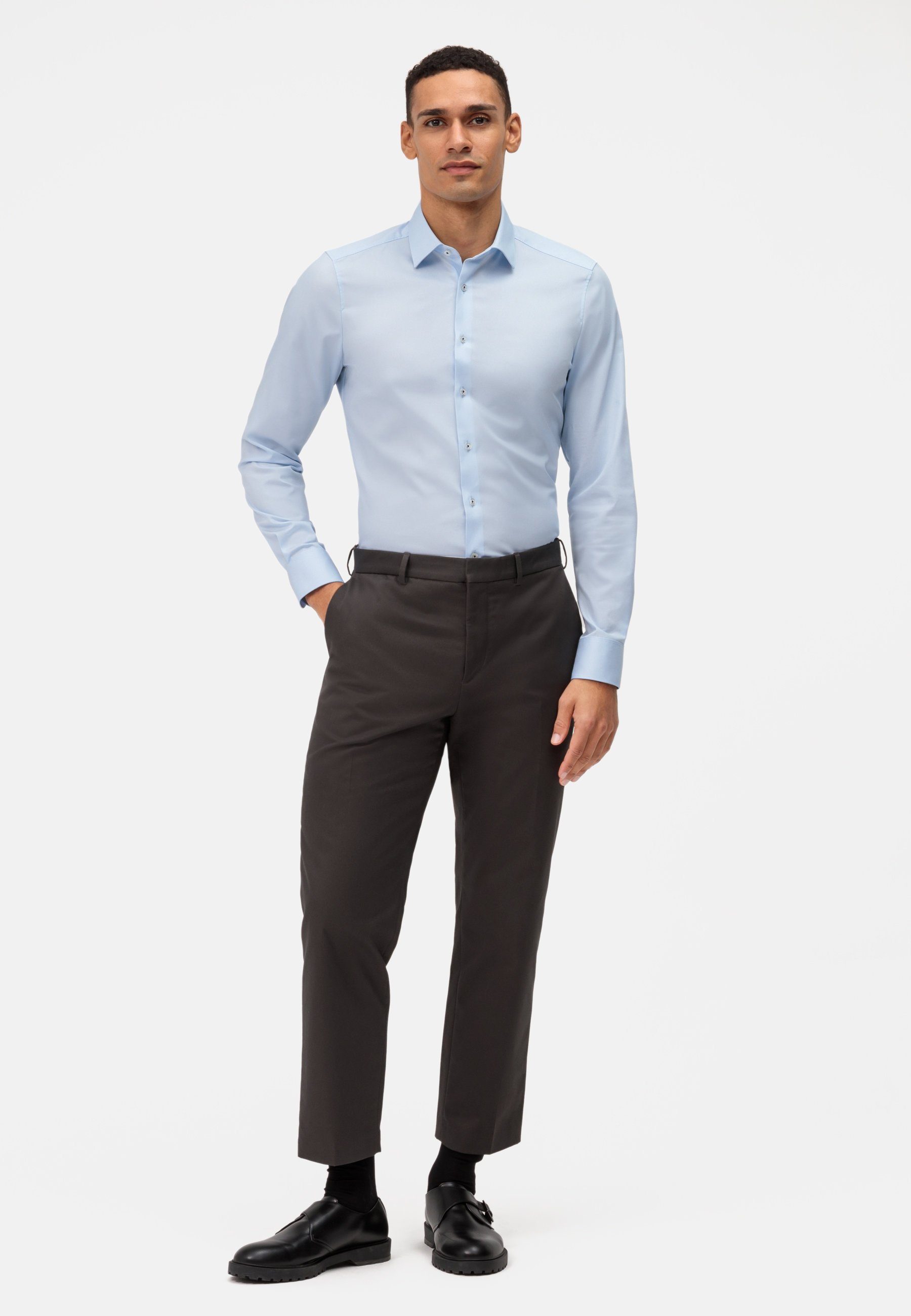 OLYMP Businesshemd OLYMP Level Five, Body Fit, Businesshemd, New York Kent