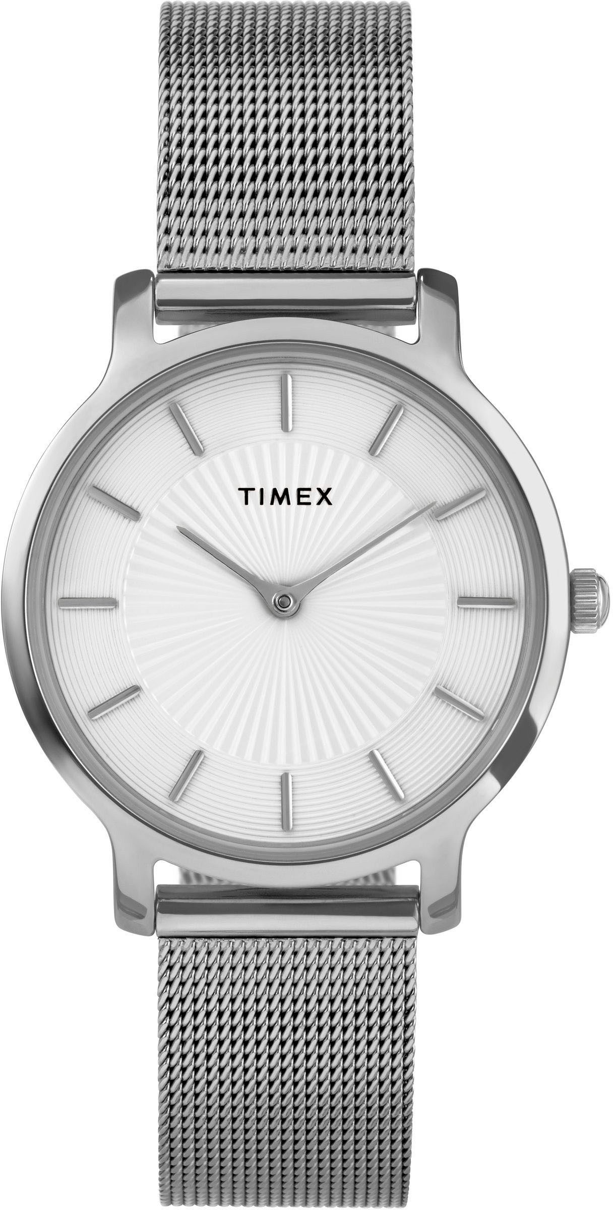 Timex Quarzuhr TRANSCEND TW2Y10200AJ, Armbanduhr, Damenuhr,Edelstahlarmband günstig online kaufen