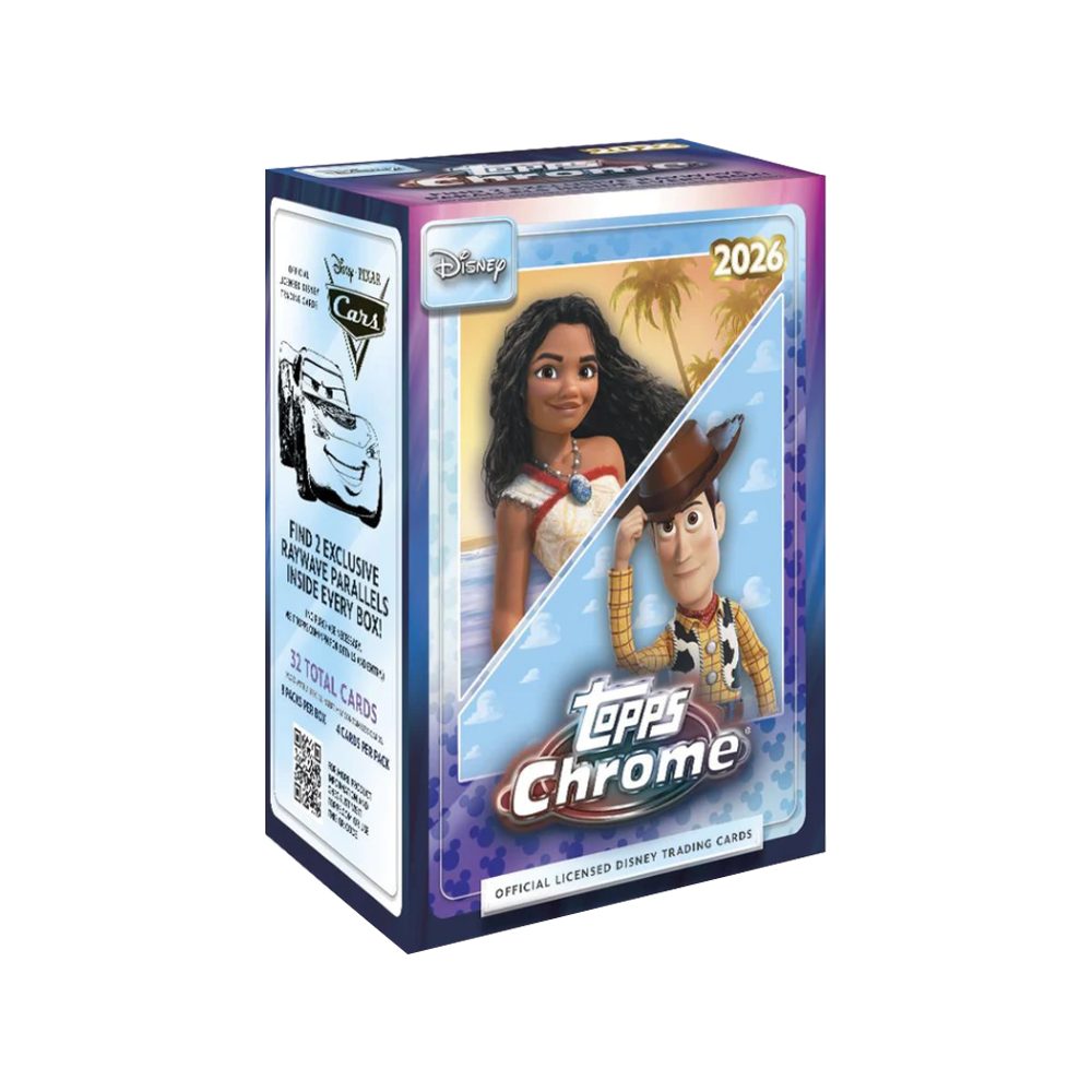Topps Sammelkarte 2026 Topps Chrome Disney Value Box Englisch