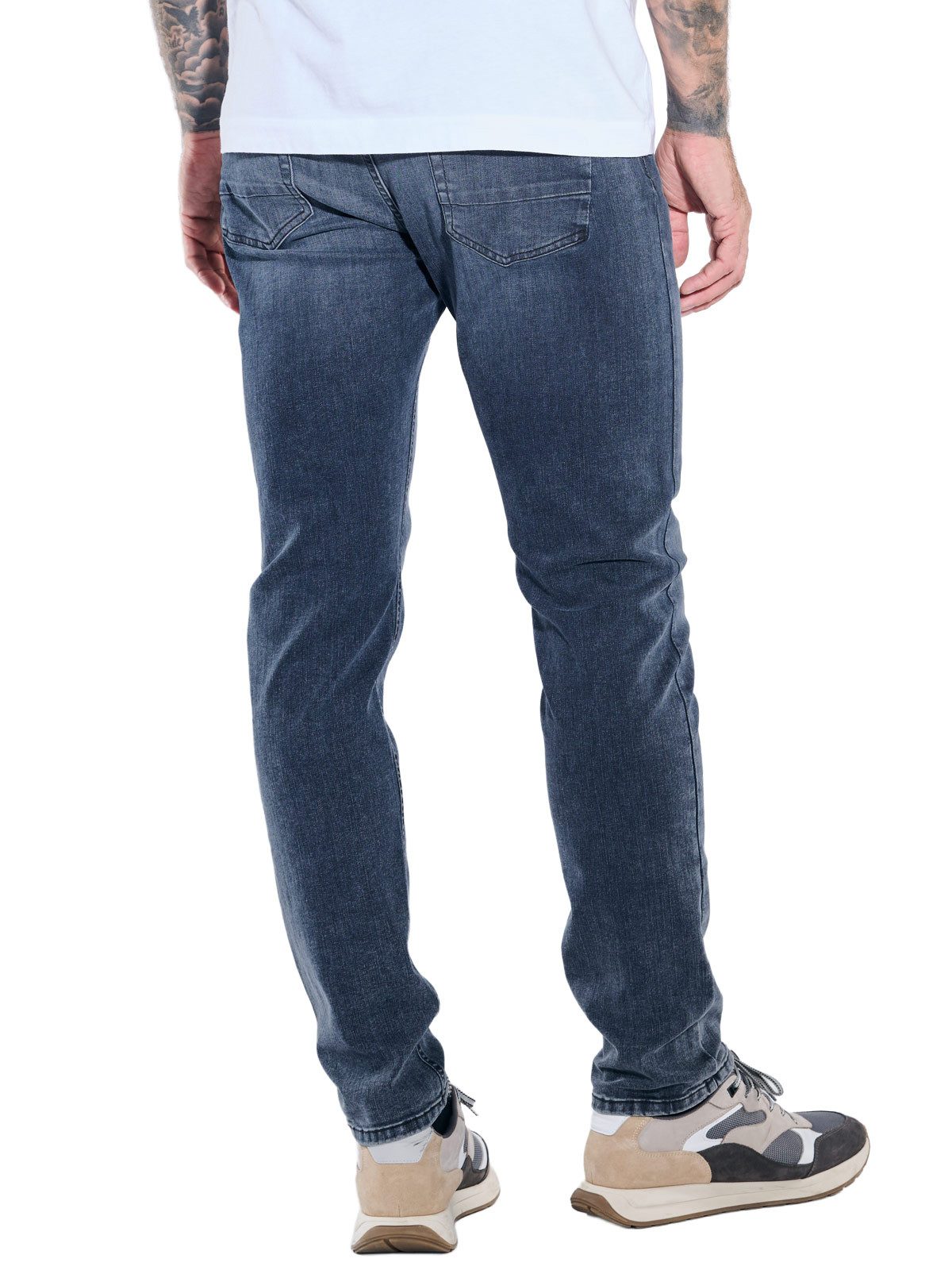 emilio adani Stretch-Jeans Herren Jeans, Indigoblau