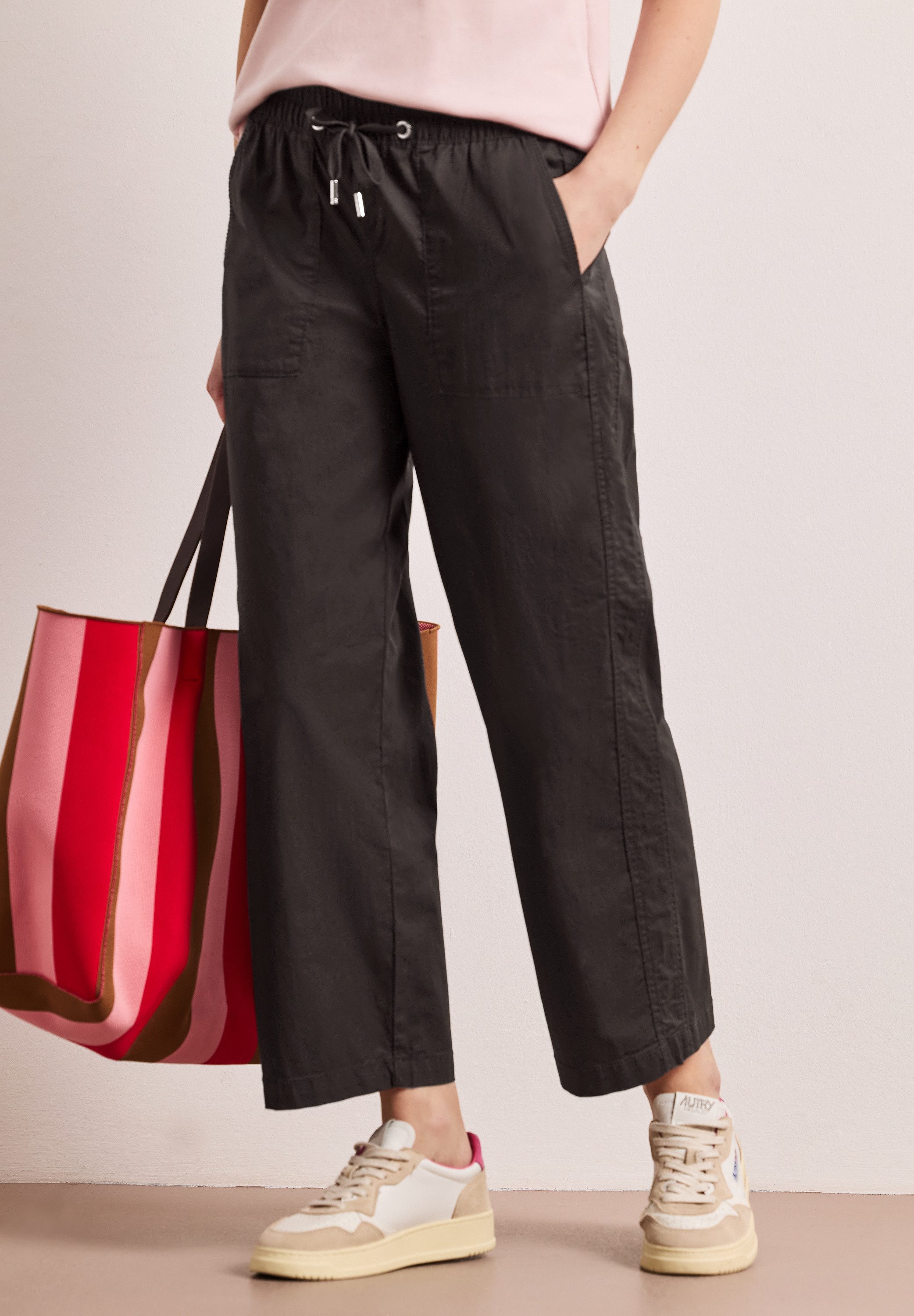 STREET ONE Stoffhose Middle Waist