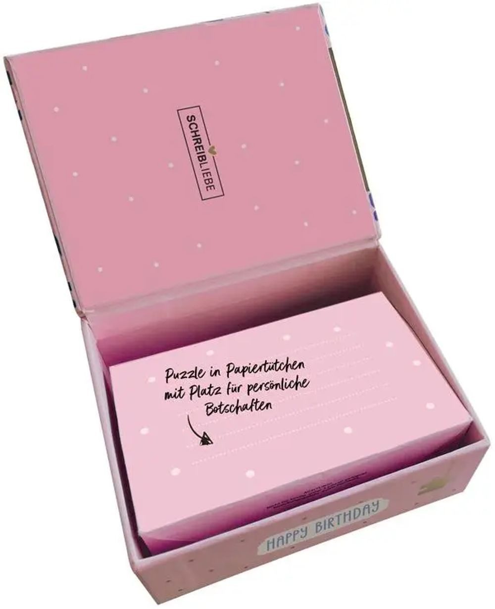 Korsch Verlag Puzzle Glückspuzzle-Happy Birthday, 100 Puzzleteile
