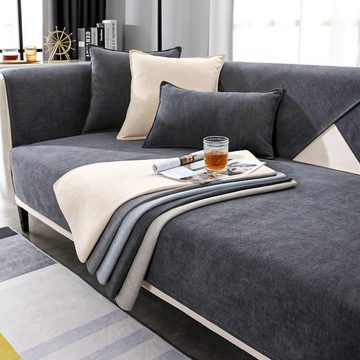 Sofaschoner Schlichtes Sofaschoner, modernes Sofabezugs, Sofaüberwurf BlauCoastal, Geeignet für alle Jahreszeiten, rutschfest und wasserdicht