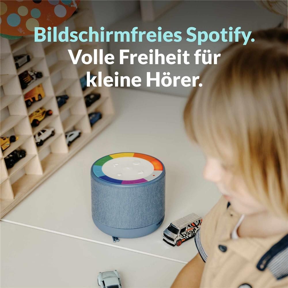 wobie box Streaming-Box Musikbox Interaktive Hörspielbox & Musikplayer Audiobox, Kindgerecht Hörbücher, Musik und Podcasts streamen