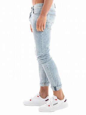 Diesel Slim-fit-Jeans Hellblaue Low Waist Stretch Hose - D-Luster 0GDAM