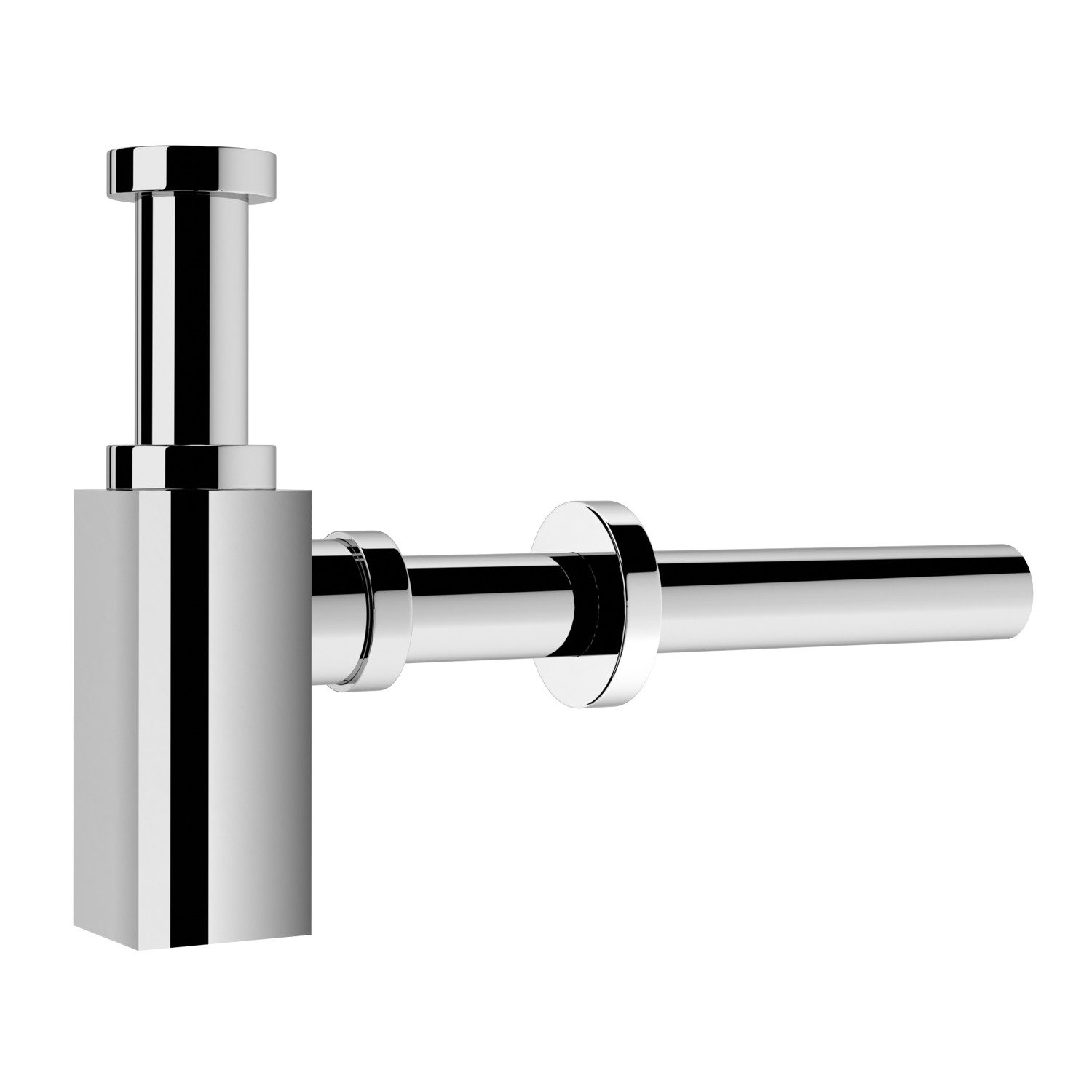 kör4u Siphon kör4u Design Siphon 1 1/4"x32mm eckig chrom