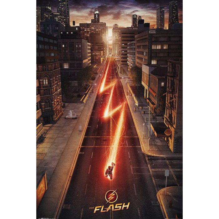 DC Comics Poster The Flash Poster Hauptplakat 61 x 91 5 cm